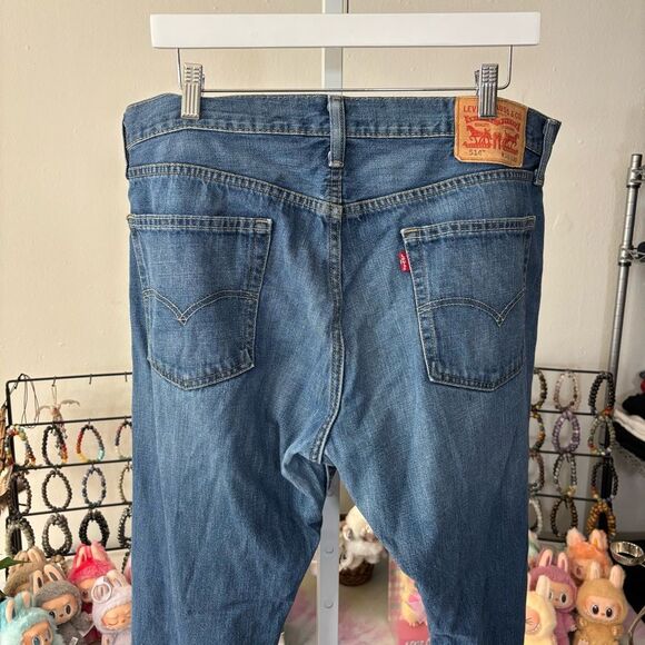 Levi's 36x30 Men's Straight Blue Jeans 514s Classic regular - Picture 6 of 7